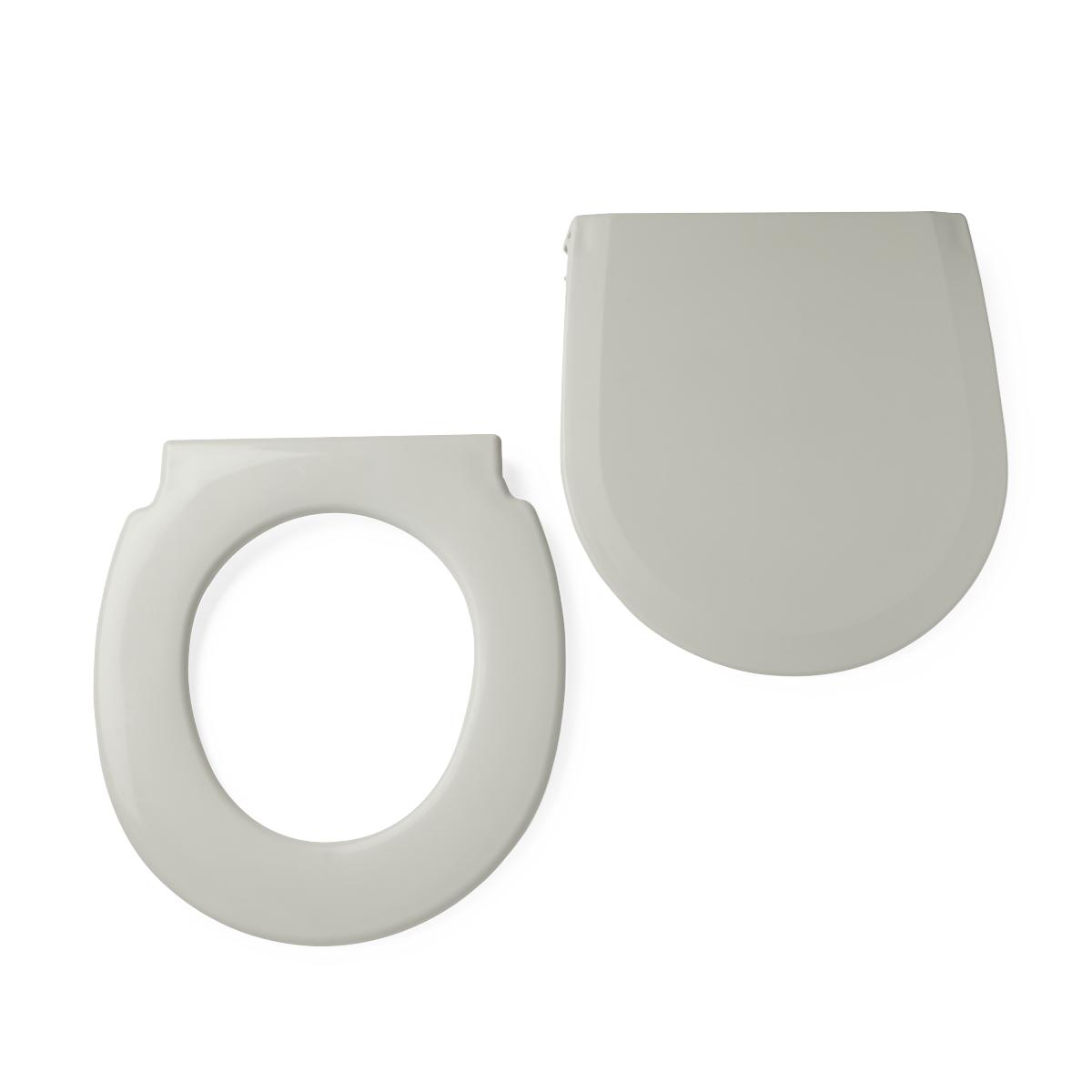 G30213-4 Commode Seat and Lid Replacement Seat/lid (1 Kit)
