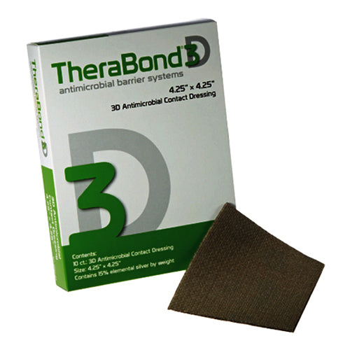 TheraBond 3D Antimicrobial Contact Dressing 4.25" x 4.25"