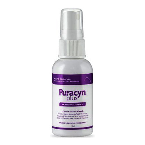 Puracyn Plus Wound Cleanser, Hypochlorous Acid, Non-Sterile, Pump Spray, 2 oz 1ct