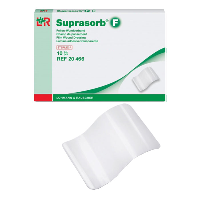 Suprasorb F Transparent Film Dressing, 8" x 12" 10ct