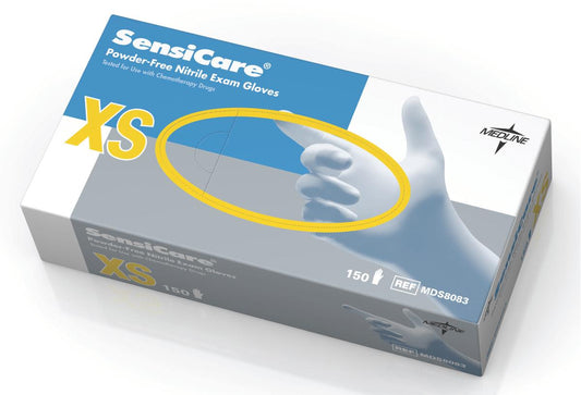 Sensicare Powder-Free Nitrile Exam Gloves