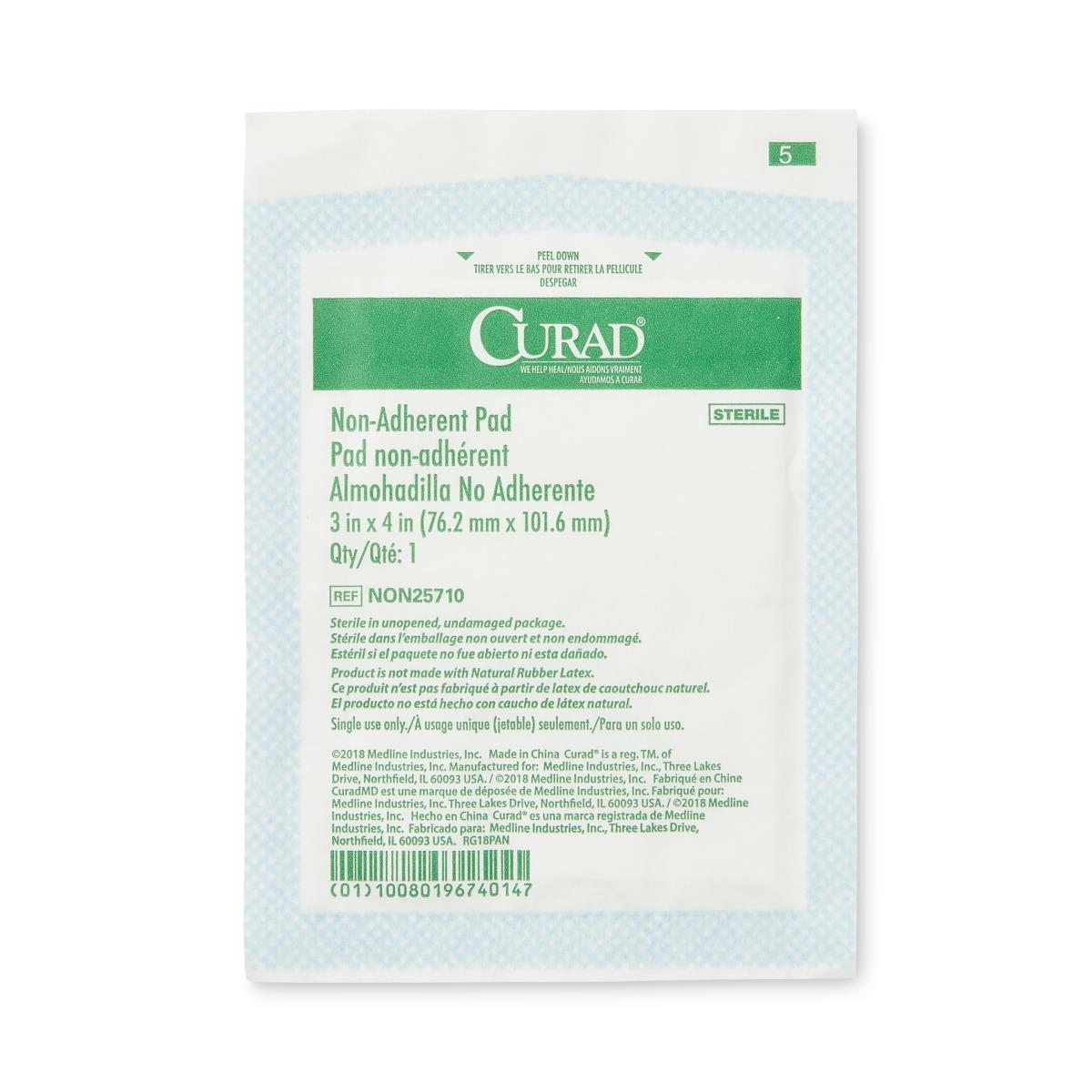 Curad Sterile Non-Adherent Dressing Pads