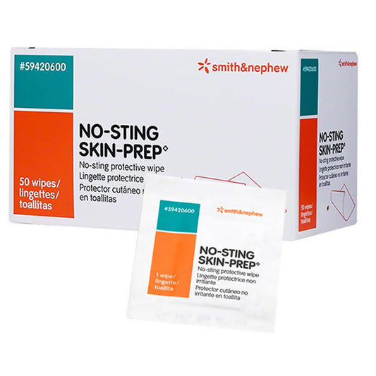 No-sting SKIN-PREP Protective Wipes