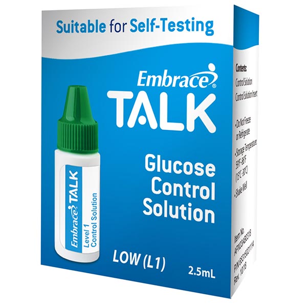 Embrace TALK LO Control Solution 1ct