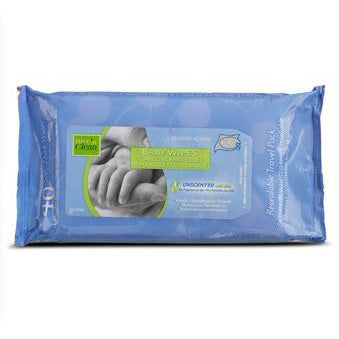 Nice and Clean Baby Wipe Unscented 7" x 8" 1ct