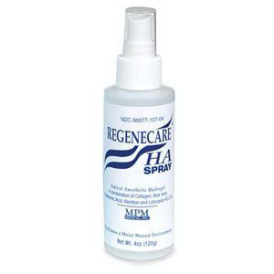 Regenecare HA Topical Anesthetic Hydrogel Spray 4 oz Bottle
