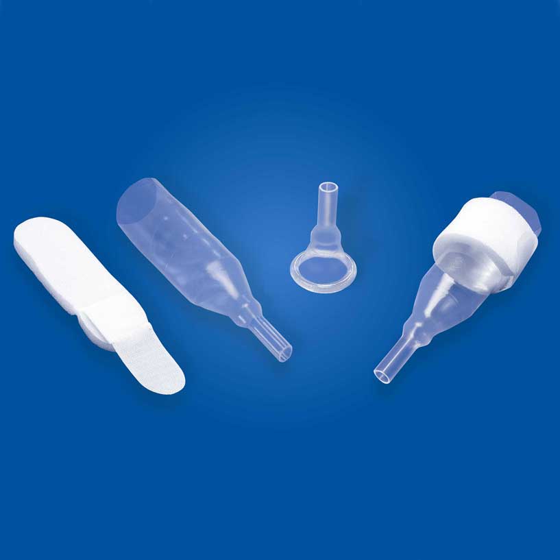 Natural Non-Adhesive Male External Catheter Intermediate 32mm 30 Count