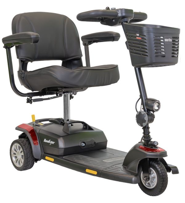 Roadster S3 Three-Wheel Travel Scooter 260 lbs