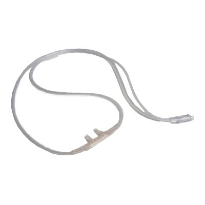 Adult Nasal Cannula with 2" Connector without Tubing 1ct