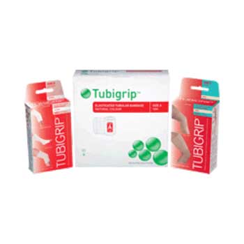 Tubigrip Elasticated Tubular Bandage, Natural, Size C, 2-3/4" x 1 yd. (Medium Arm and Small Ankle)