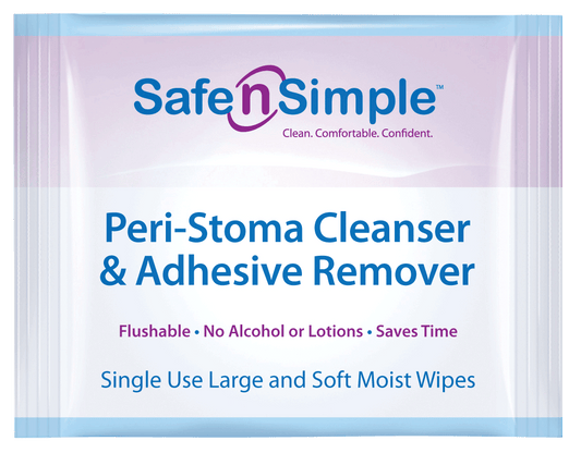 Peri-Stoma Adhesive Remover Wipe 5/Package 5 Count