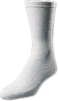 European Comfort Diabetic Sock X-Large, White 1ct