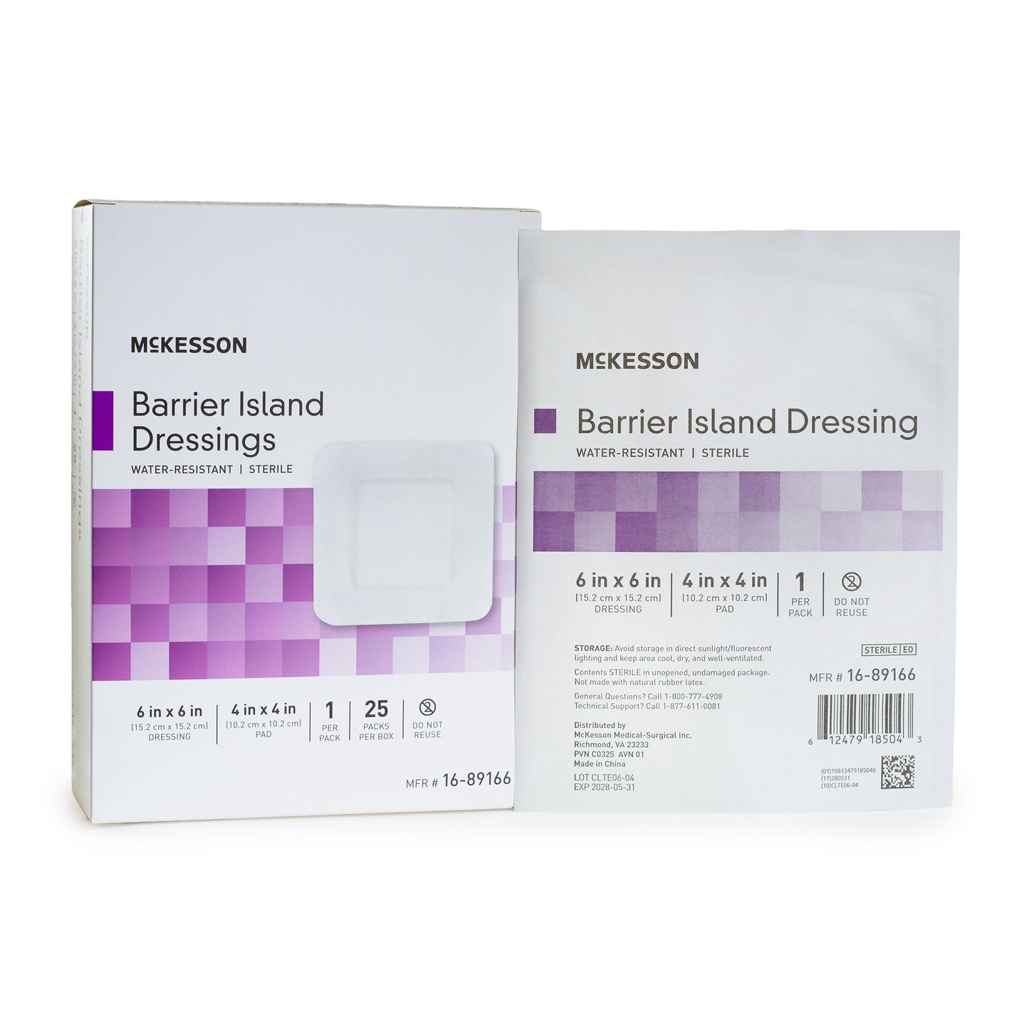 McKesson Composite Barrier Island Dressing