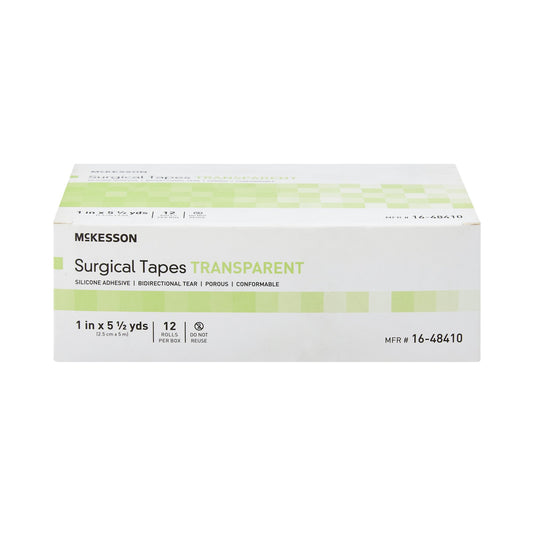 McKesson Silicone Medical Tape, Transparent