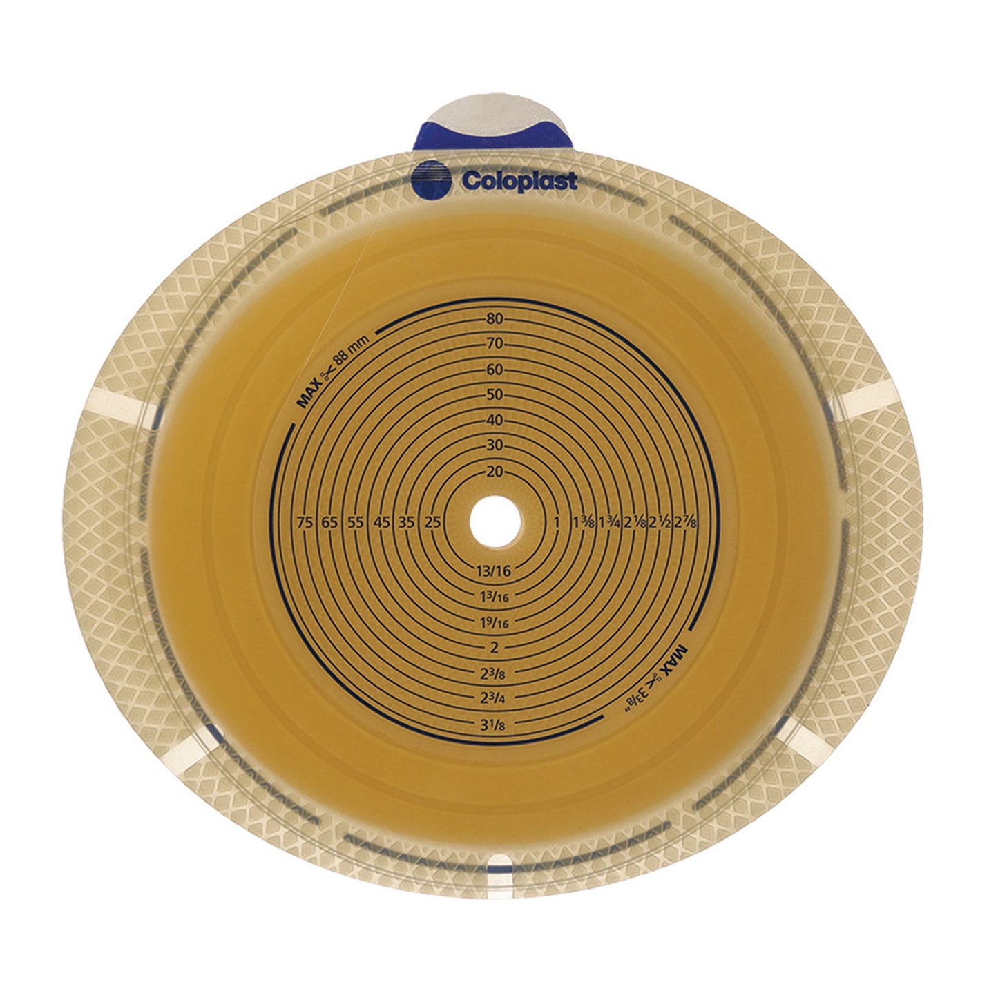 SenSura® Flex Flat Ostomy Barrier, Trim to fit 10 – 88 mm