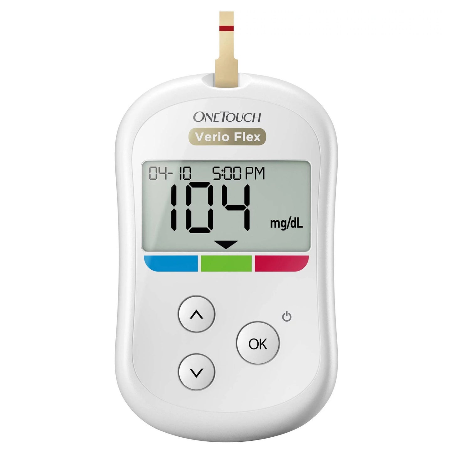 OneTouch Verio Flexc Blood Glucose Monitoring System, Fingertip Testing