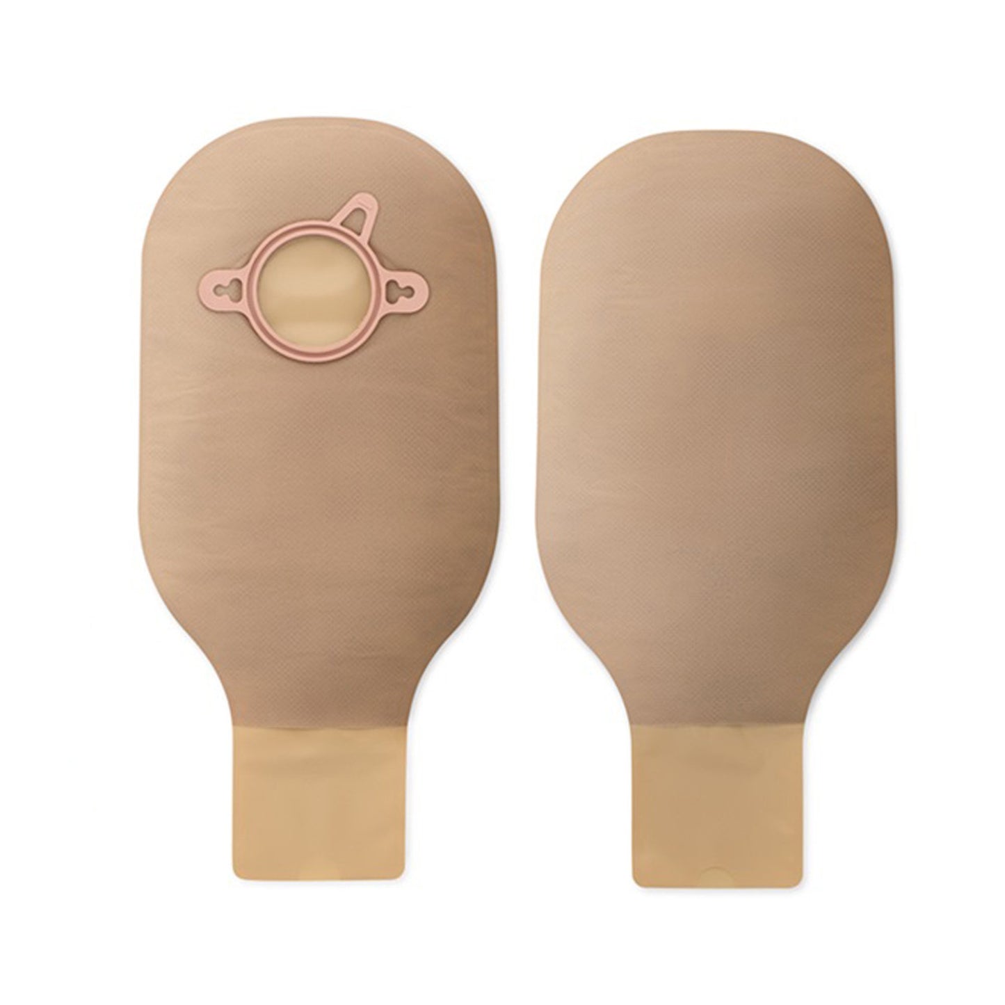 New Image™ 18113 Beige Colostomy Pouch, Pre-cut to Fit 57 mm Stomas