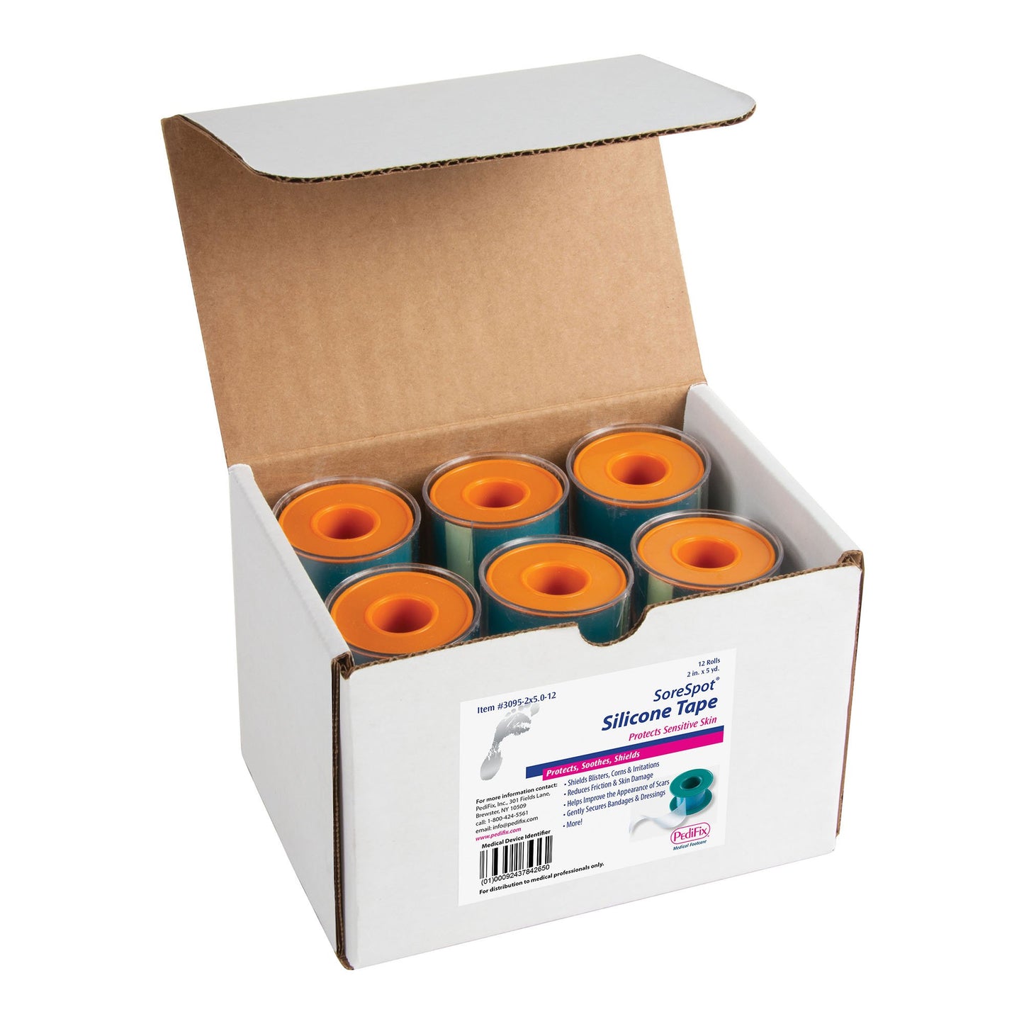 PediFix® SoreSpot® Medical Tape, 2 Inch x 5 Yard