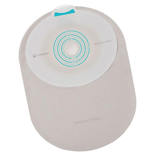 SenSura® Mio 1-Piece Closed End Opaque Ostomy Pouch, 35 mm Stoma