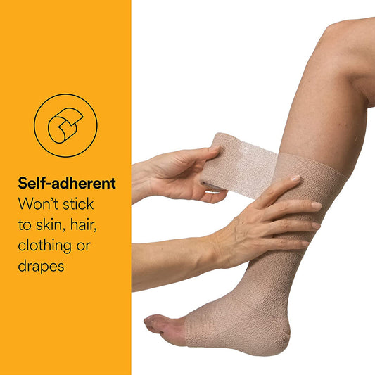 3M™ Coban™ NL Non-Latex Self-Adherent Wrap, 2 x 60 Inch