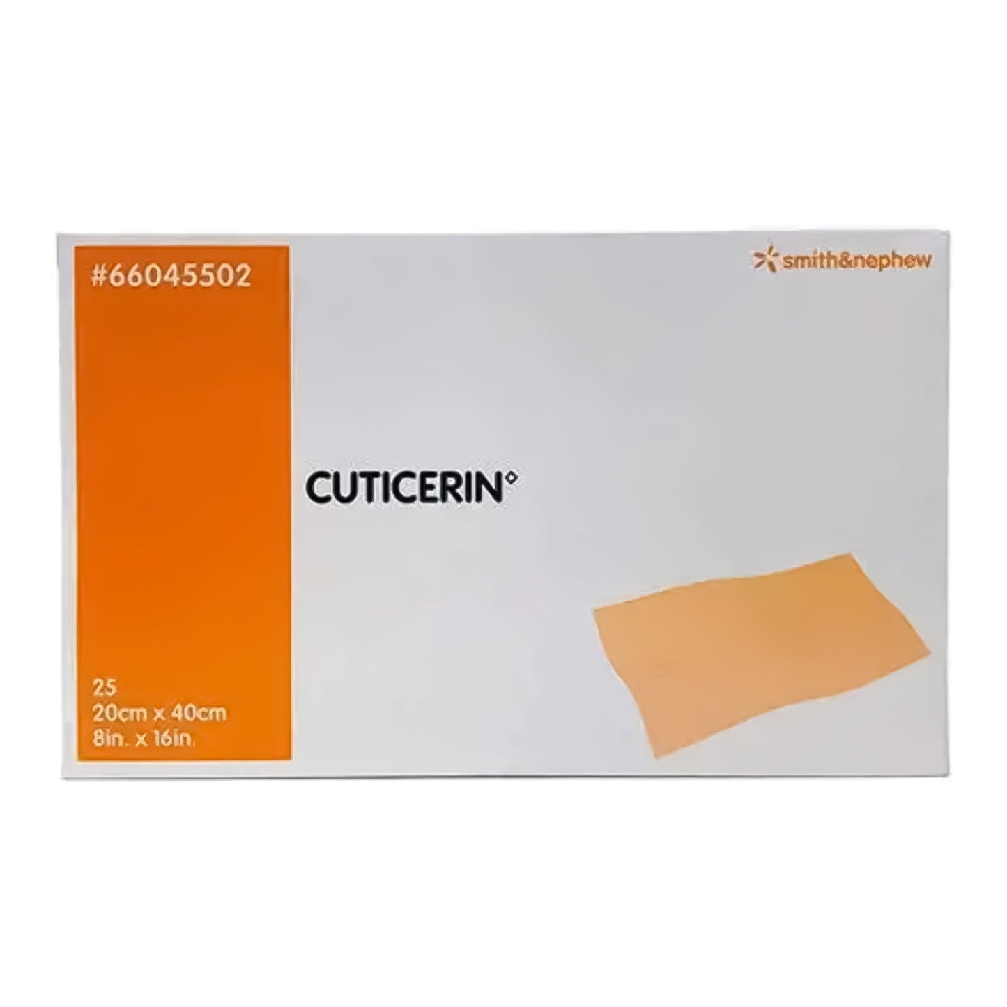 Cuticerin Sterile Oil Emulsion Impregnated Dressing, 8 x 16 Inch
