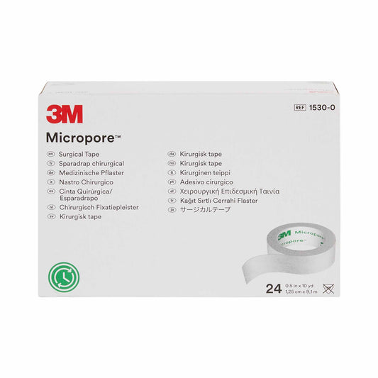 3M™ Micropore™ Paper Medical Tape, 1/2 Inch x 10 Yard