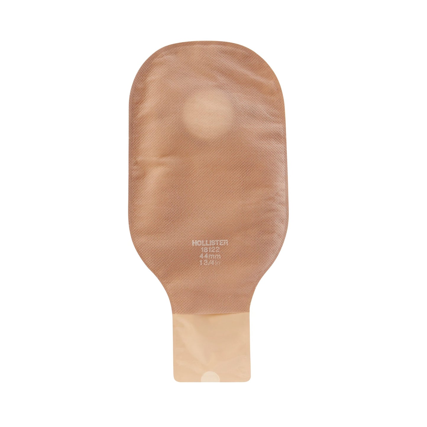 New Image™ 18122 Beige Colostomy Pouch, Pre-cut to Fit 44 mm Stomas