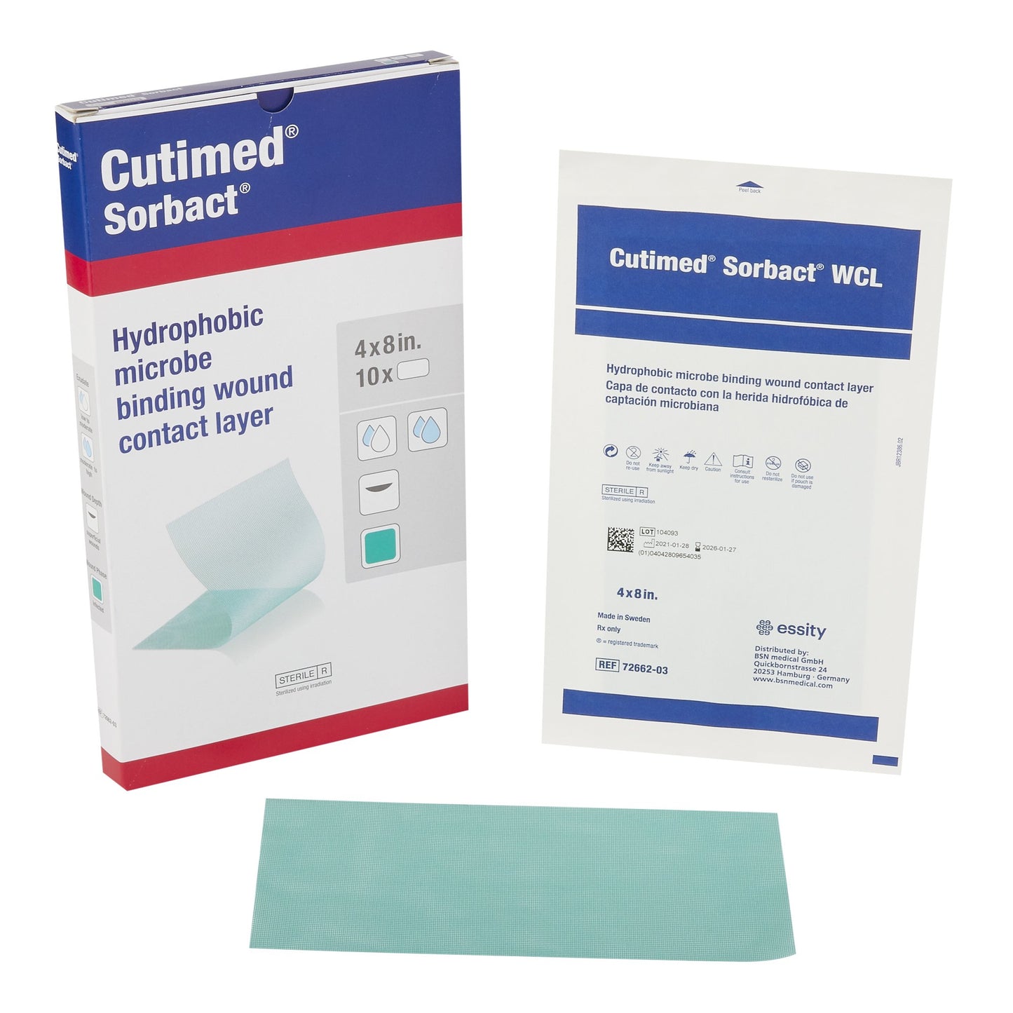 Cutimed® Sorbact® WCL Antimicrobial Wound Contact Layer Dressing