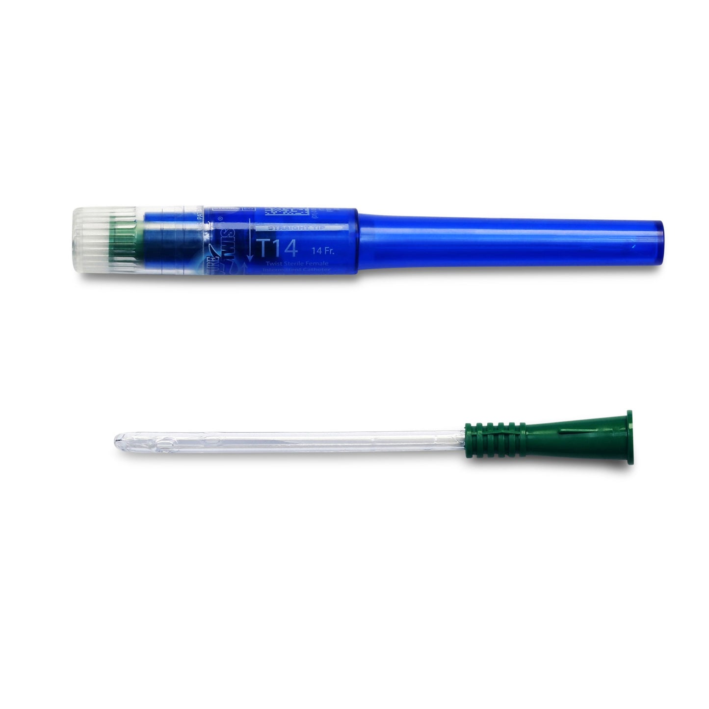 Cure Twist™ Female Intermittent Catheter, 14 Fr.