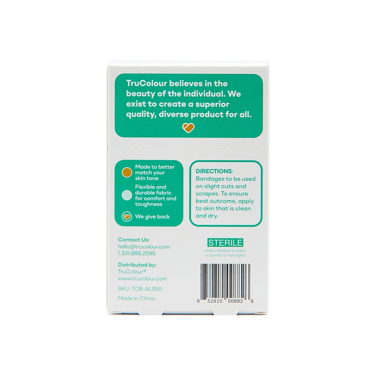 Tru-Colour® Beige / Olive / Brown / Dark Brown Skin Tone Bandages