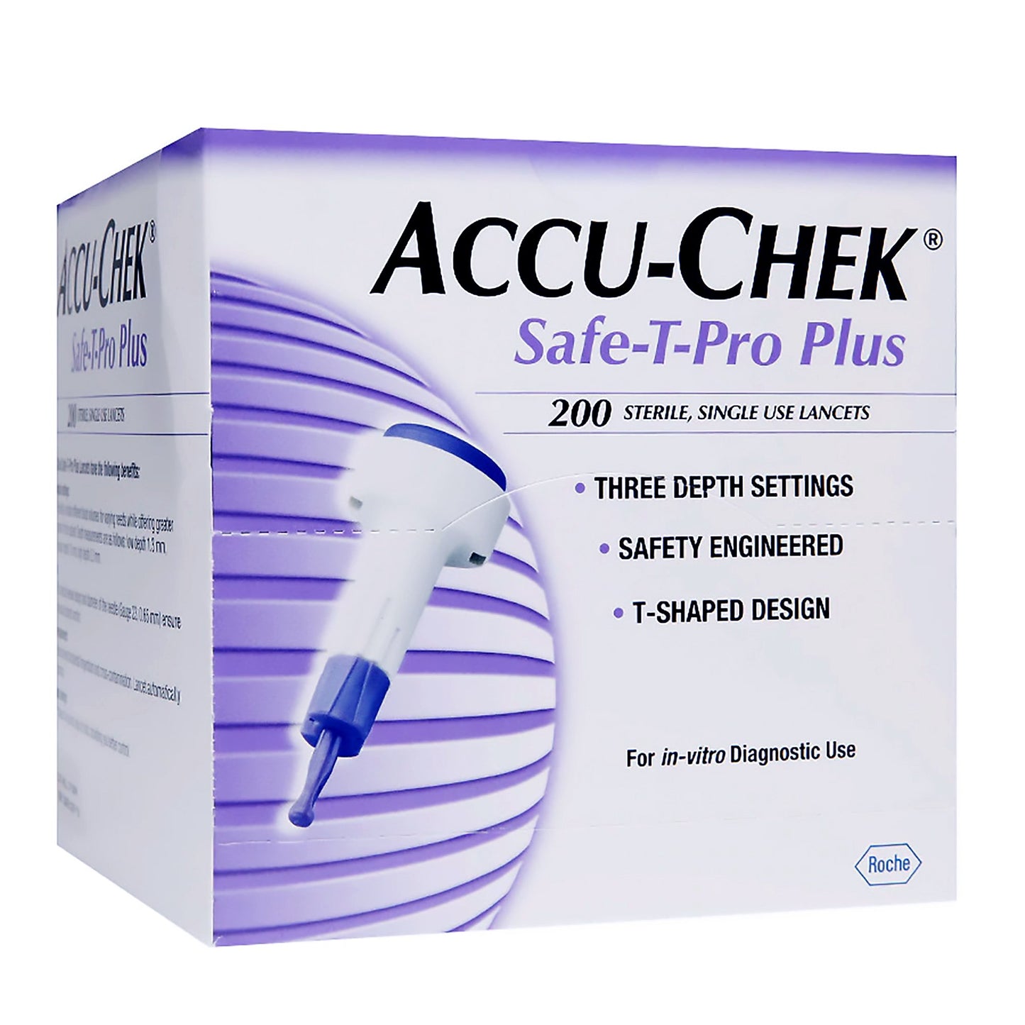 Accu-Chek® Safe-T-Pro® Plus Safety Lancet 200ct