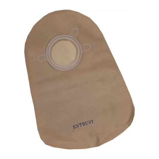 Entrust 8" Closed Pouch Beige 2-3/4" With Belt Tabs 30 Count