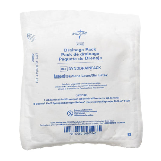 7-Piece Sterile Heavy Wound Drainage Pack