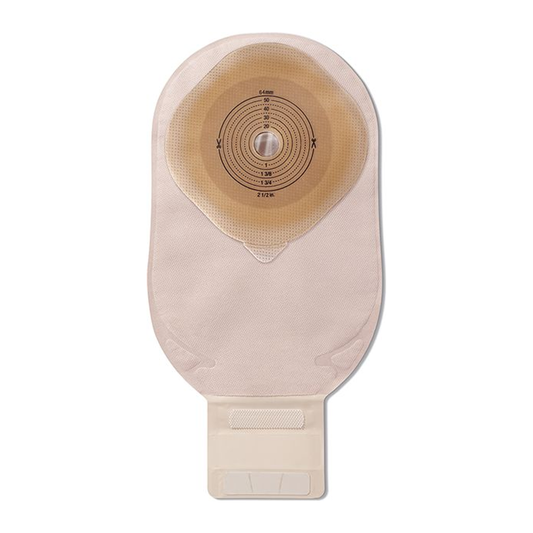 Premier CeraPlus One-Piece Flat Drainable Pouch Full Border Cut-to-Fit 2-1/2" Without Filter 10 Count