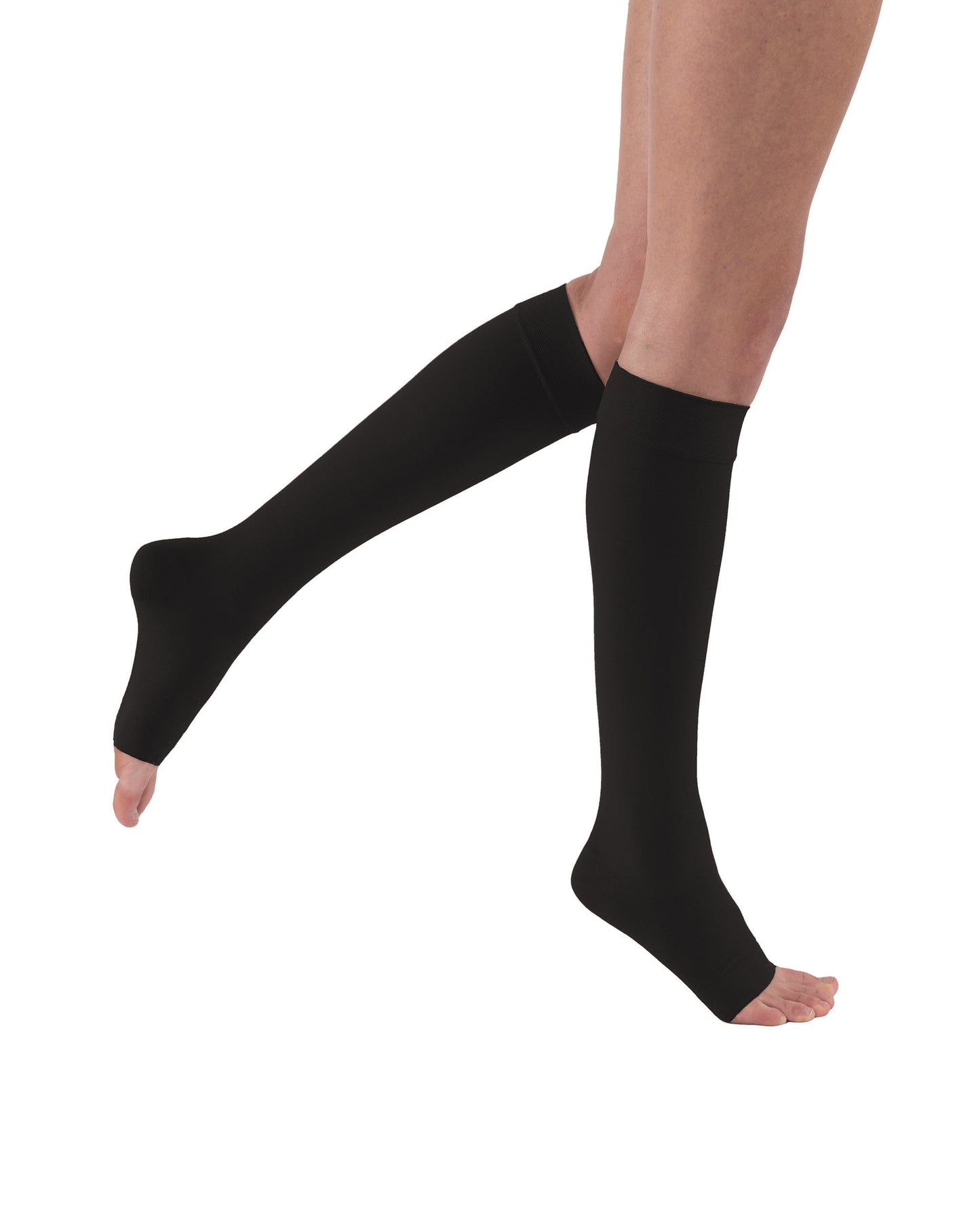 JOBST® Relief Knee High 30-40 mmHg Compression Stockings Open Toe