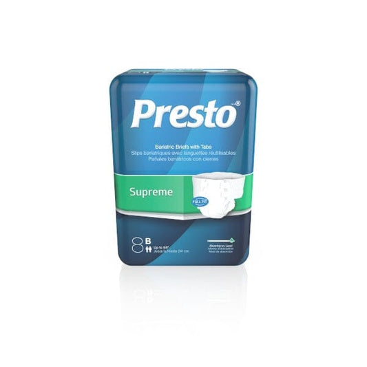Presto Supreme Brief Bariatric XXX Large 78" - 95"