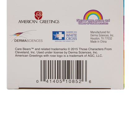 American® White Cross Stat Strip® Kid Design Care Bears™ Adhesive Strips