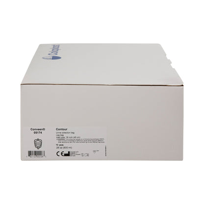 Conveen® Contour® Urinary Leg Bag, Anti-Reflux Valve