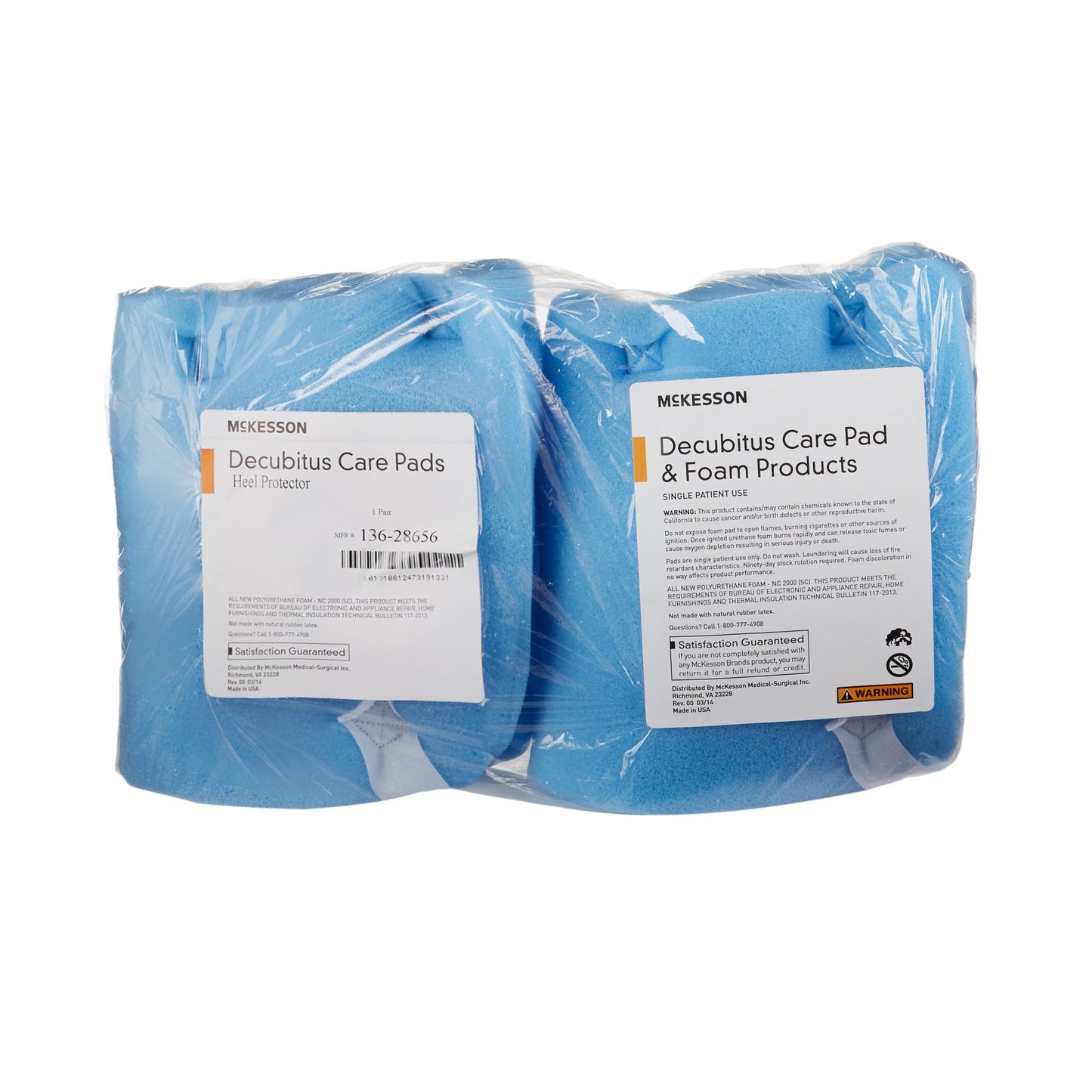 McKesson Heel Protection Pads, Convoluted Foam