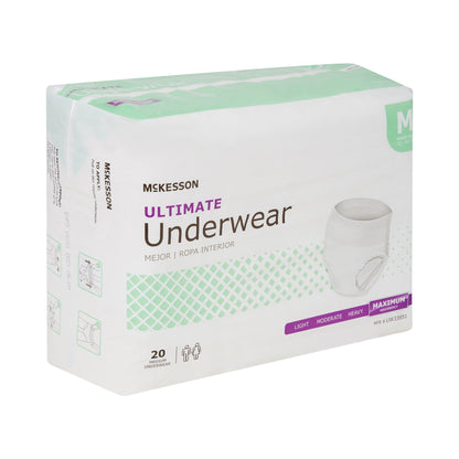 McKesson Ultimate Heavy Absorbency Incontinence Underwear