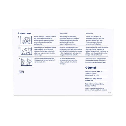 Dukal™ Island Dressing with Border, 2 x 3 Inch