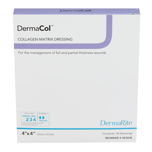 DermaCol™ Collagen Dressing 4 x 4 Inch