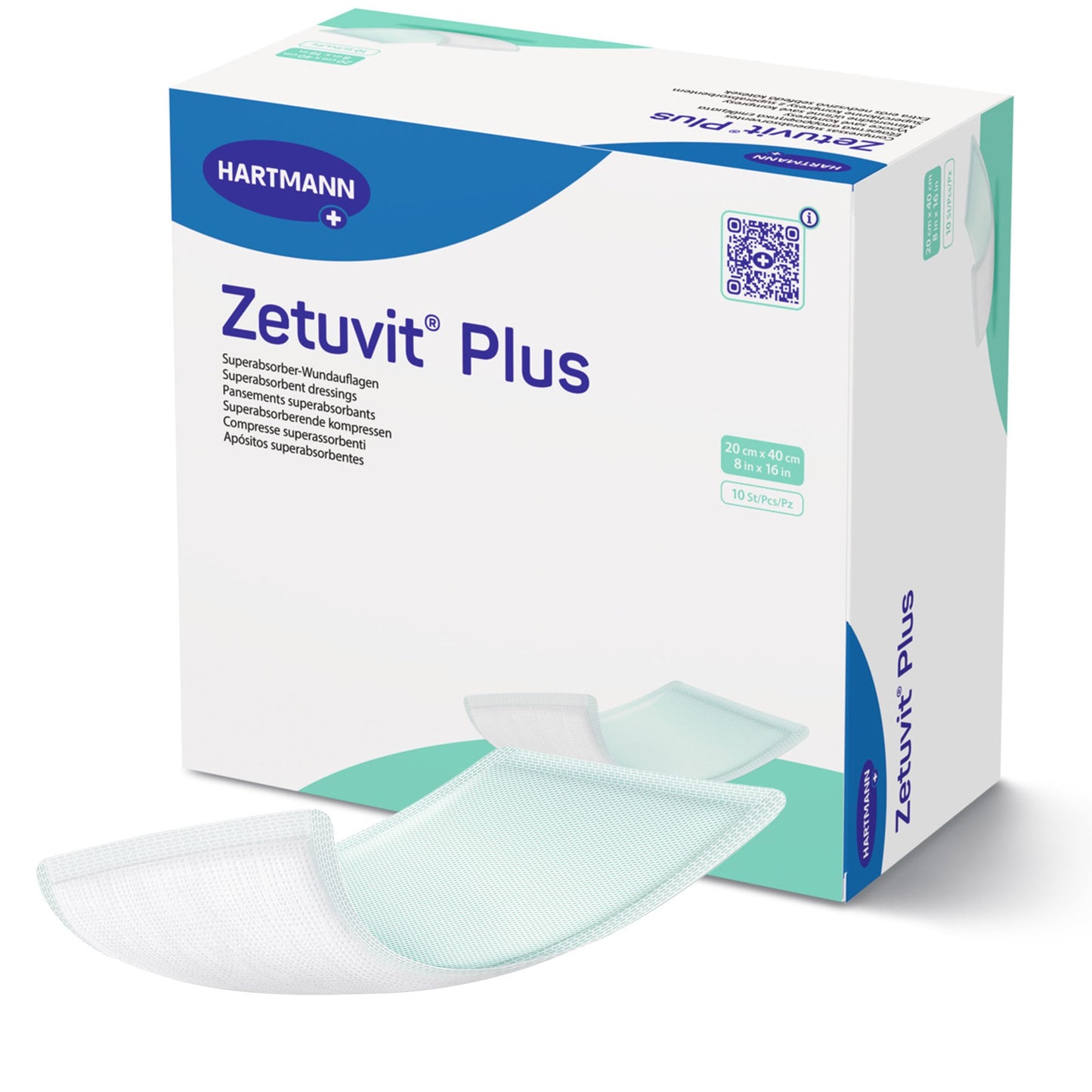 Zetuvit® Plus Sterile Superabsorbent Dressing