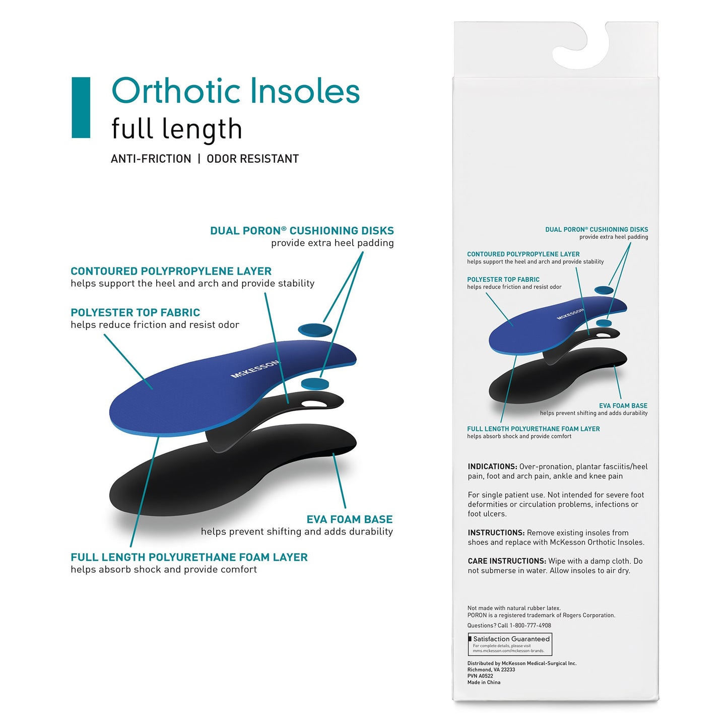 McKesson Insole, Size D