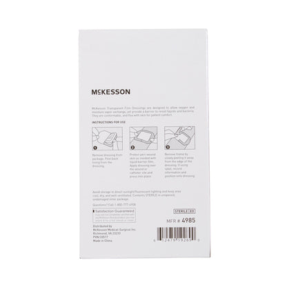 McKesson Octagonal Sterile Dressing with Frame-Style Delivery