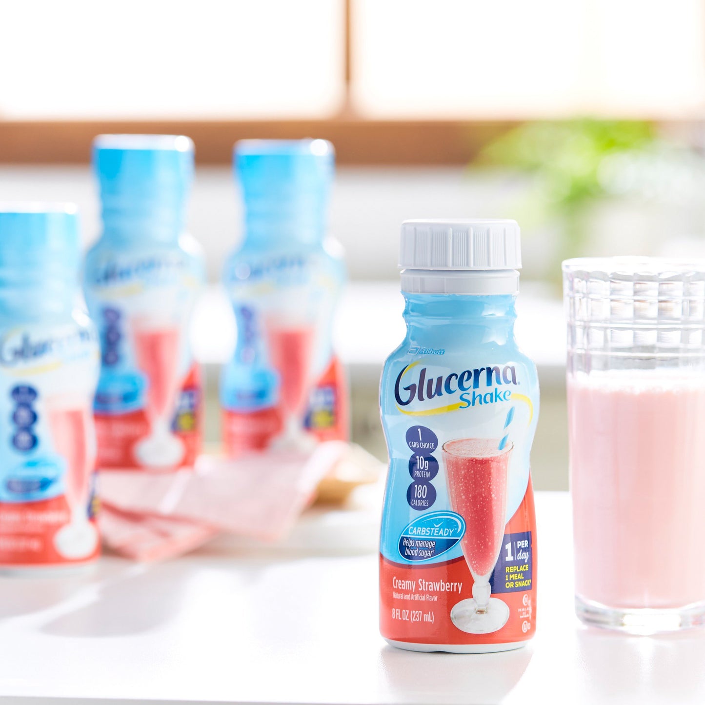 Glucerna® Original Shake, Strawberry Flavor