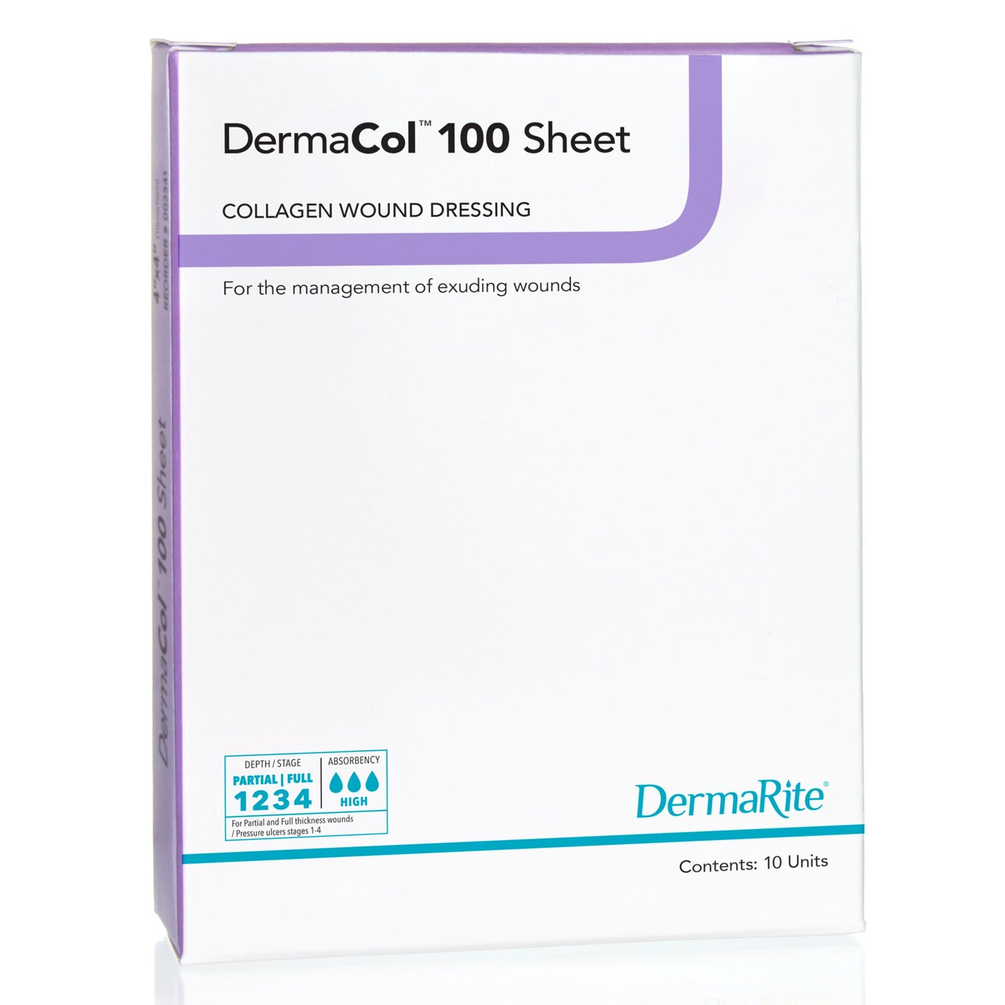 DermaCol™ Dressing, 2 x 2 Inch