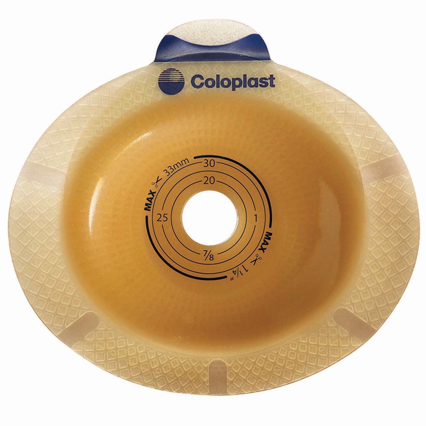 SenSura® Click Convex Ostomy Barrier, 22 mm Stoma Opening