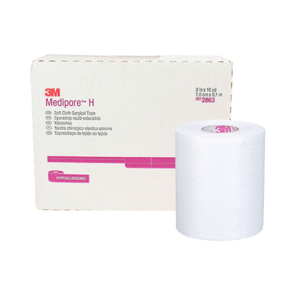 3M™ Medipore™ H Cloth Medical Tape, White