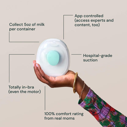 Willow Go™ Wearable Double Electric Breast Pump Kit